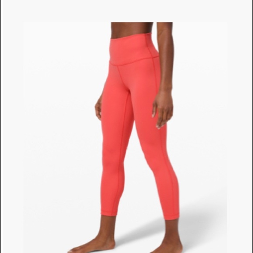 Lululemon wunder under high rise 7/8 tight